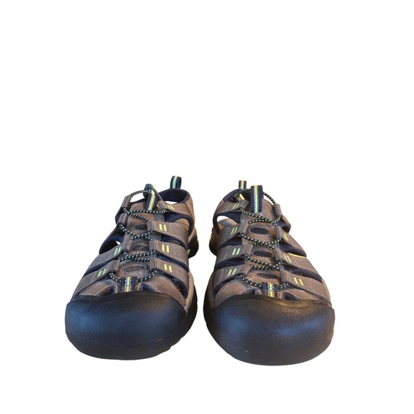 Mens Keen Newport H2 Water Sandal Hiking Trail Shoe Brown Yellow Size 10 - Picture 2 of 7